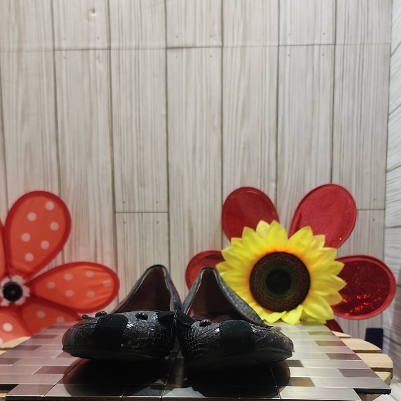 Marc Jacobs Snake Print Flats - Picture 2 of 7